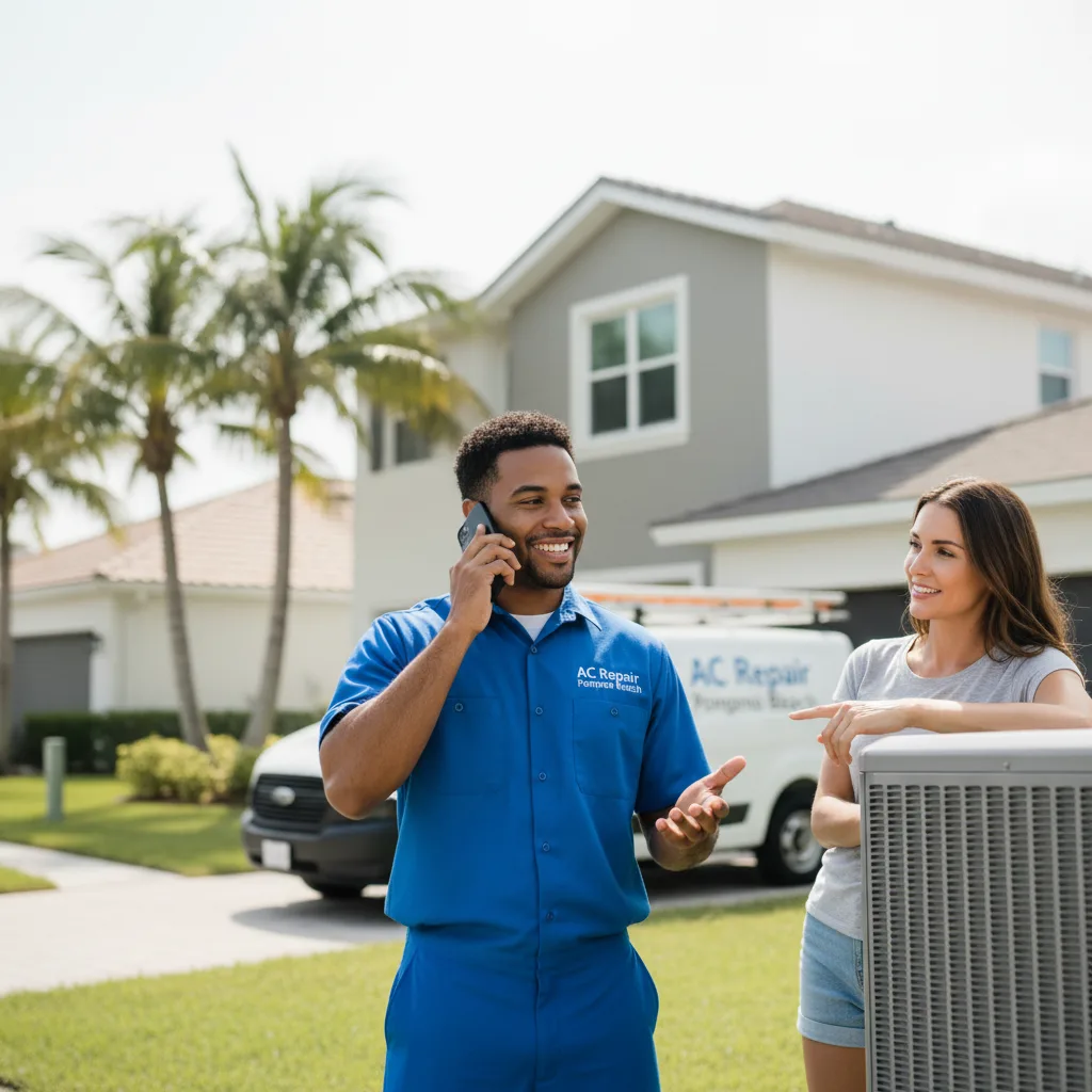 AC Repair Pompano Beach customer support in Tolland
